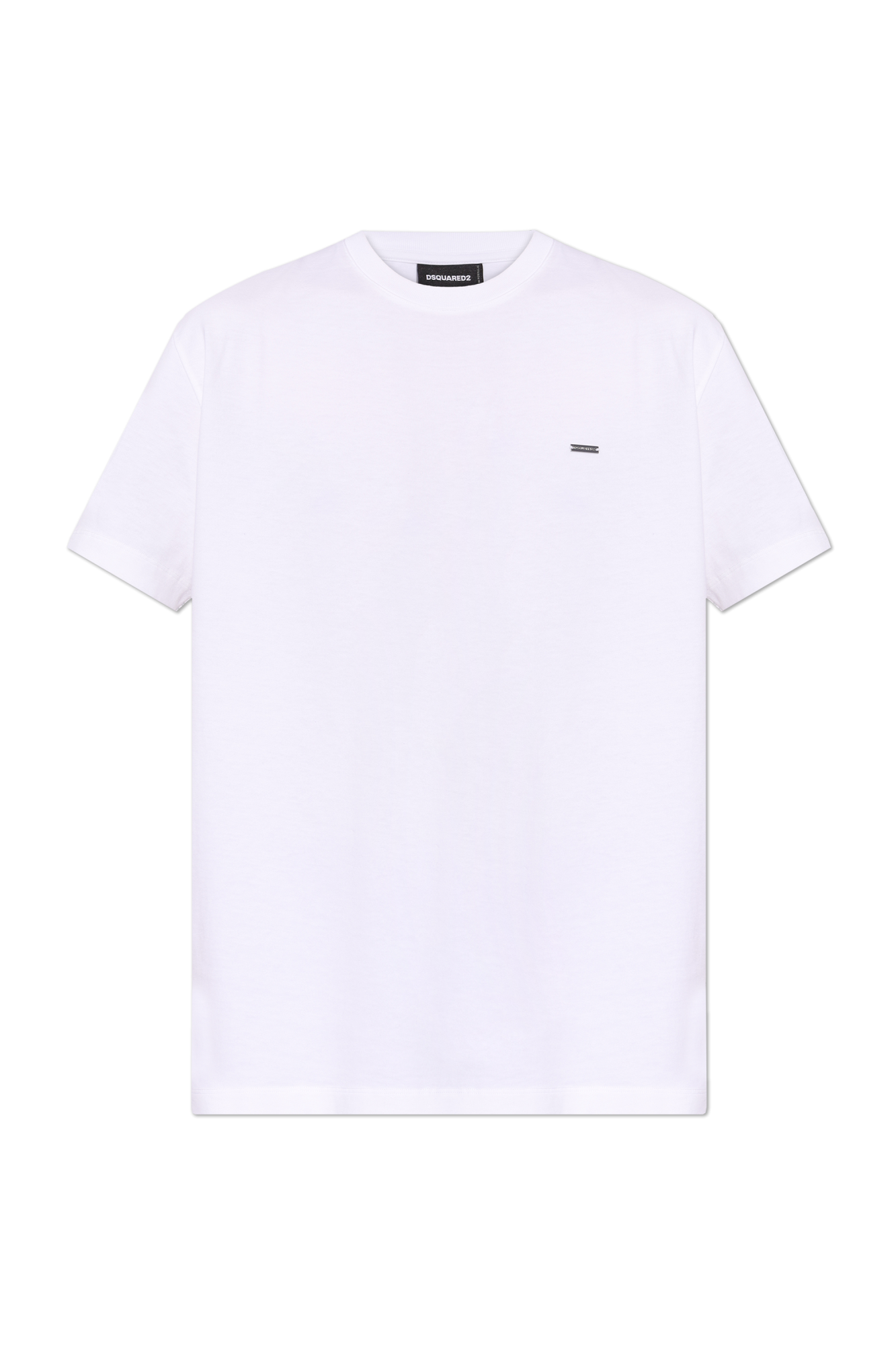 White T-shirt with logo Dsquared2 - Vitkac France
